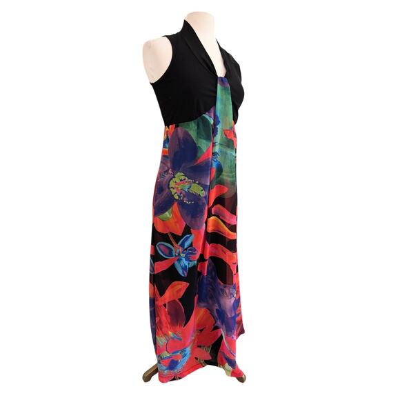 Dolcezza Simply Art Dress S Abstract Wearable Art Eclectic Flattering Colorful - Picture 5 of 6
